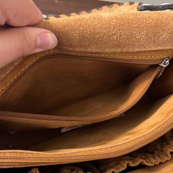 Patricia Nash Tooled Turquoise Crossbody - Picture 6 of 10